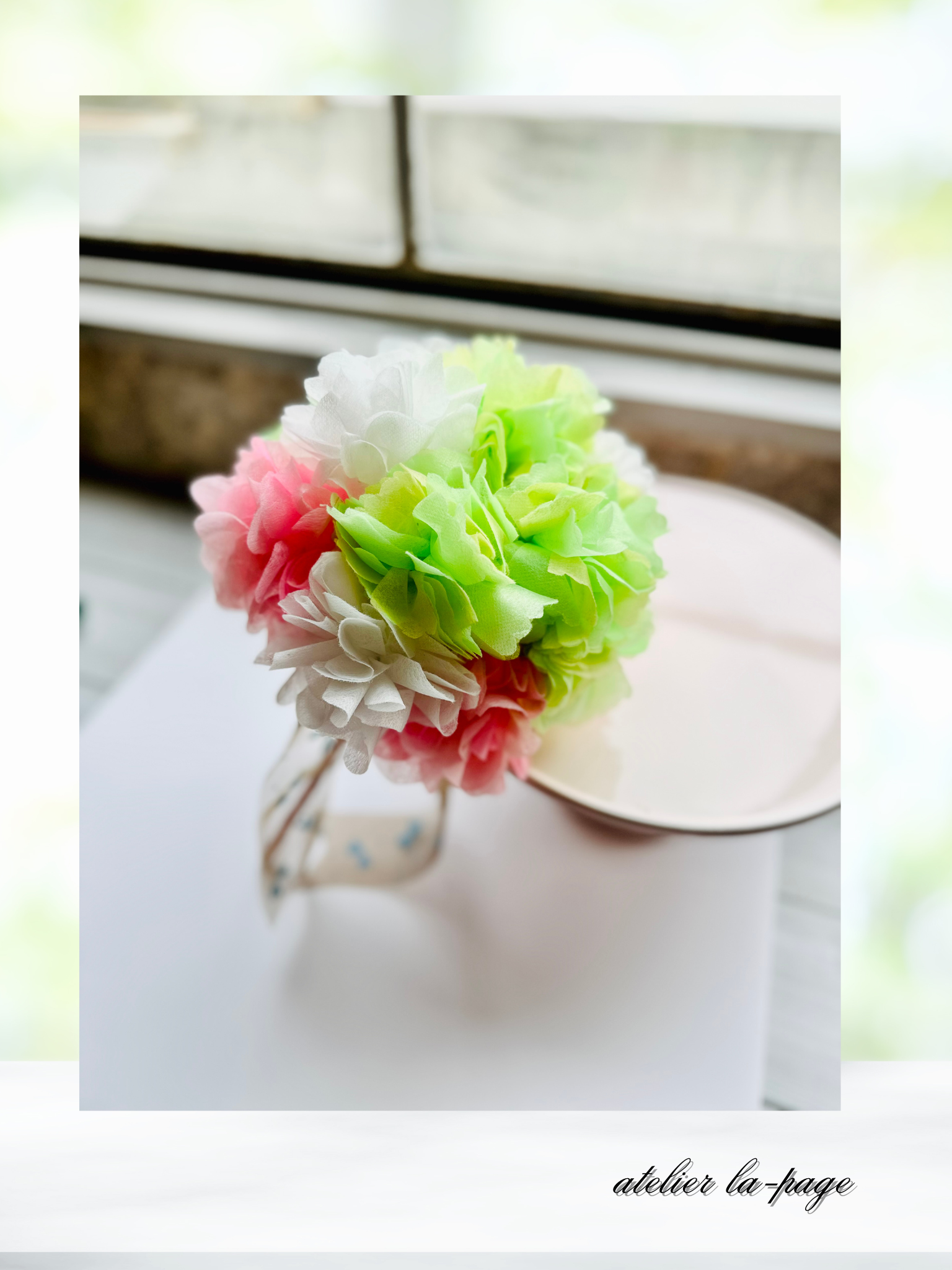 松山市「アトリエ・ラ・パ―ジュ」ウエディングブーケ
